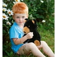 thumbnail image 6 of DolliBu Black Bear Eco-Friendly Stuffed Animal – Soft Huggable Bear, Adorable Playtime Bear Plush Toy, Cute Wildlife Cuddle Gifts, Super Soft Plush Doll Animal Toy for Kids and Adults – 9 Inches, 6 of 9