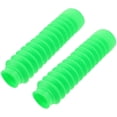 thumbnail image 5 of WEUVEB Universal Motorcycle Fork Boots Green Rubber Easy Install Shock Protection 1Pair, 5 of 8