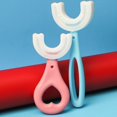 thumbnail image 4 of Children'S Toothbrush U Silicon Toothbrush Mouth-Cleaning Manual Cartoon Pattern Hand-Held 6-12 Years Old, 4 of 8