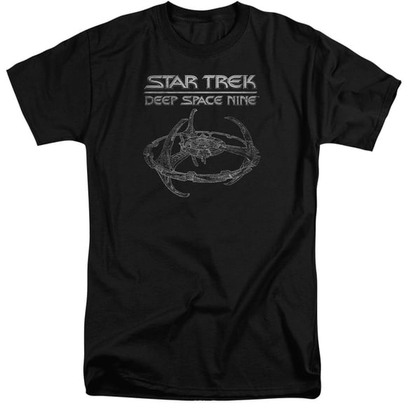 Star Trek - Ds9 Station - Tall Fit Short Sleeve Shirt - XXX-Large