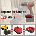 thumbnail image 2 of Battery Adapter for Milwaukee 12V, for DeWalt 20V & for Milwaukee M18 18V Li-on Battery Convert to for Milwaukee M12 12V Battery, for Milwaukee M12 12V Power Tool, 2 of 10