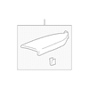 Genuine OE Mitsubishi Armrest - 7222A410XA