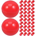 thumbnail image 1 of Miangastore 50pcs Lottery Balls Ornaments Raffle Drawing Balls Party Activity Plastic Openable Ball Props, 1 of 9