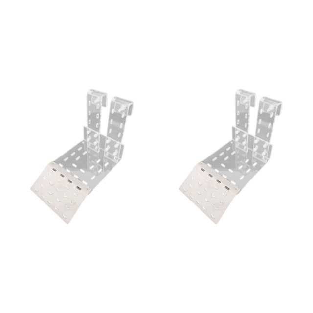 relayinert Tortoise Ramp Climbing Hermit Turtle Basking Platform Adjustable and Clear 12x17.5cm 2Set