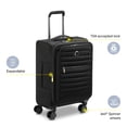 thumbnail image 2 of DELSEY PARIS Cruise 3.0 Carry-on Expandable Softside Spinner Luggage, 2 of 8
