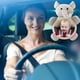 thumbnail image 4 of Espejo de asiento trasero para bebé, espejo convexo ancho para mantener un ojo en un asiento de coche para niños mirando hacia atrás, lindo juguete de peluche para niños pequeños Adepaton LN-1618, 4 of 7