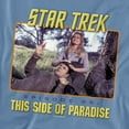 thumbnail image 2 of Star Trek Men's  Episode 25 T-shirt Carolina Blue, 2 of 7