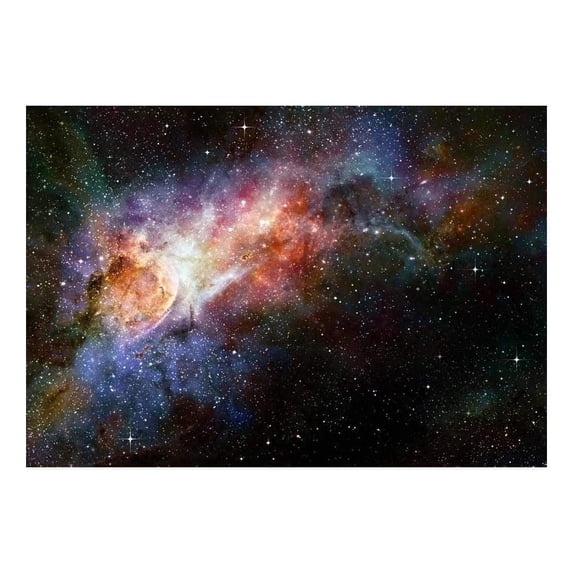 wall26 Beautiful Multicolored Galaxy - Wall Mural, Removable Sticker, Home Decor - 66x96 inches