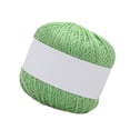 thumbnail image 4 of Langgg Knitting Thread Cotton Crochet Yarn Embroidery Clothes Sweater Tapestry Weave Line DIY Accessory Fruit Green, 4 of 9