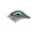 Green Gizzard Shad, variant on Bill Lewis Rat-L-Trap MR-6 Mid-Range Crankbait 1/2 oz. - Silveradow
