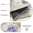 thumbnail image 6 of 3'x5' Area Rugs, Coastal Seahorse Indoor Outdoor Area Rug for Living Room Bedroom, Vintage Nautical Summer Beach Starfish Washable Bathroom Rugs Kitchen Floor Carpet Mats Home Decor Aesthetic, 6 of 8