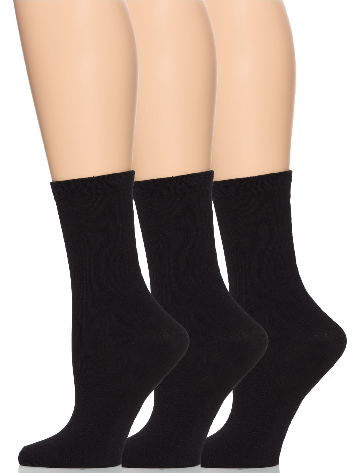 Felina Women's Bamboo Crew Socks 3Pack