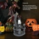 thumbnail image 4 of Lámpara De Calaveras De Halloween, Adorno De Luz LED De Halloween Espeluznante De Resina Fácil De Limpiar Para Escritorio Para Balcón, 4 of 7