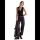 thumbnail image 2 of Camisetas Sin Mangas Acanaladas para Mujer, Camisetas de Verano Ajustadas con Cuello en V, Camisetas Casuales Básicas de Punto Sin Mangas Negro M, 2 of 7