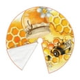 thumbnail image 3 of Kll Honey Bee Christmas Tree Skirt 48",Party Decorations Farmhouse For Christmas Decorations Holiday Party, 3 of 8