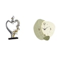 thumbnail image 1 of Figura de pareja besándose, estatua de pareja besándose, adorno de escritorio coleccionable para dormitorio, boda, estantería, armario, decoración del, 1 of 8