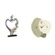 thumbnail image 1 of Estatua de pareja,Figura de pareja besándose,regalo de boda moderno,Reloj de pared,Reloj de pared silencioso Reloj de pared nórdico Decoración del hogar,Relojes decorativos para, 1 of 8