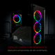thumbnail image 4 of Case Redragon Wheeljack Negro con Ventiladores RGB, 4 of 6