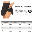 thumbnail image 2 of Falda Con Pantalones Cortos 2 En 1 Para Yoga, Deportes, 2 of 8