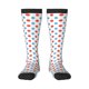 thumbnail image 1 of Balery Red Blue Polka Dots Calcetines novedosos Calcetines deportivos Calcetines hasta la rodilla Calcetines de algodón Calcetines originales y geniales, 1 of 6