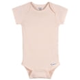 thumbnail image 4 of Gerber Baby Neutral Short Sleeve Onesies, 8-Pack, Sizes 0/3 Newborn - 12 Months, 4 of 17