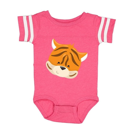 

Inktastic Cute Tiger Head Gift Baby Boy or Baby Girl Bodysuit