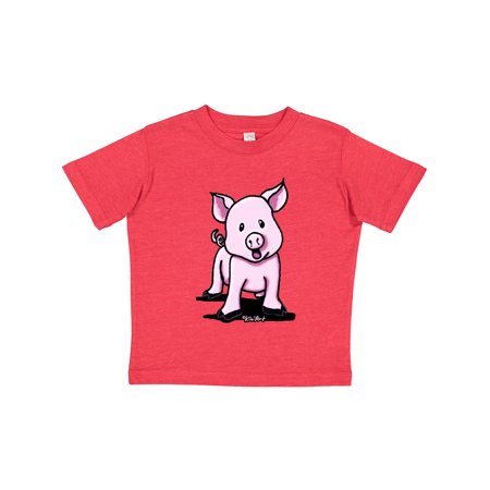 

Inktastic Screaming Piggie Gift Toddler Boy or Toddler Girl T-Shirt