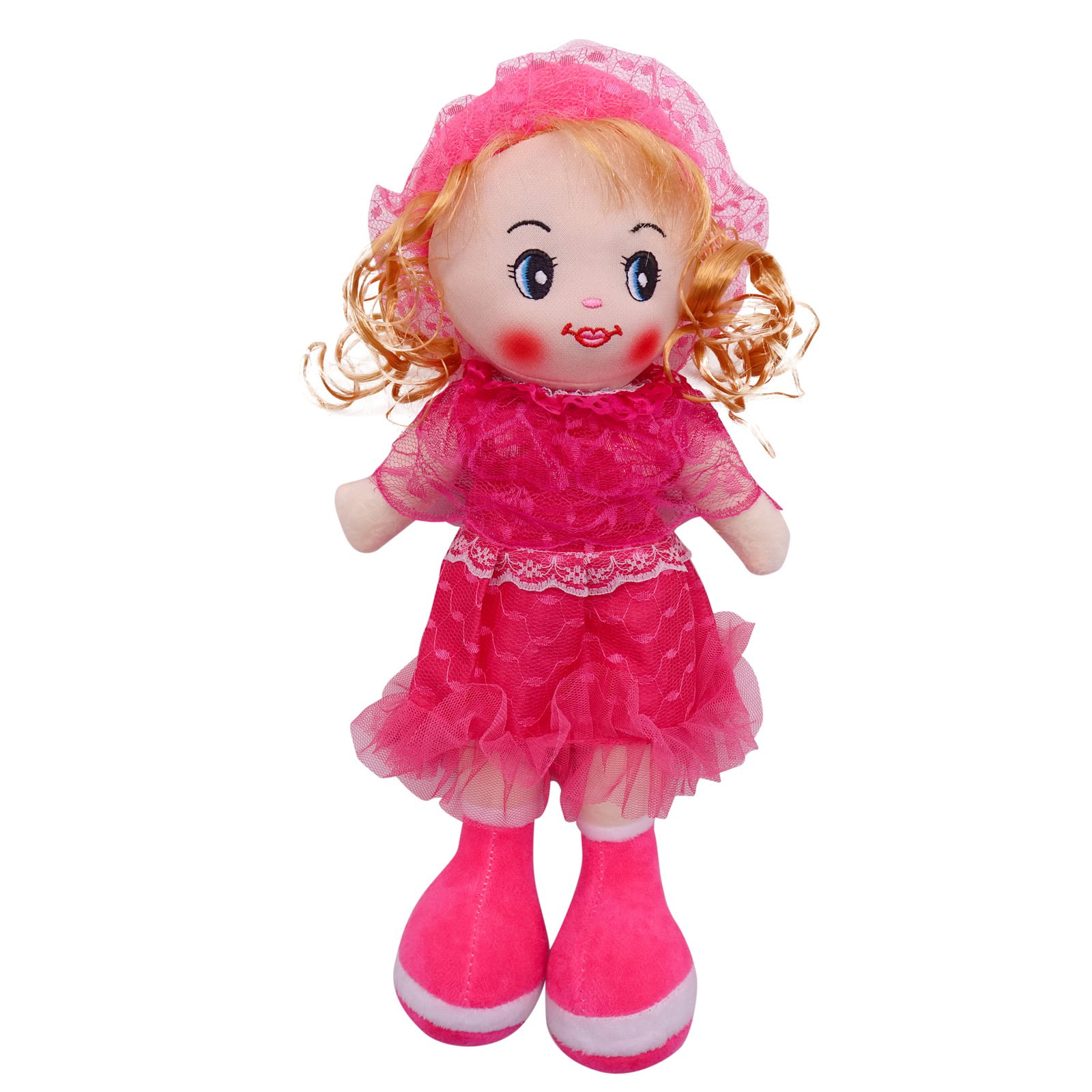 14in Pink Palz Evelyn Rag Doll 