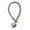 Grey, variant on Meitianfacai Curtain Tiebacks,Hand Knitting Cotton Curtain Holdbacks with Adjustable Ball, Curtain Tie Backs for Indoor Outdoor Drapes Decorative (Blue)