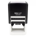 thumbnail image 3 of MaxMark Q43 (Large Size) Date Stamp with "APPROVED" Self Inking Stamp - Blue Ink, 3 of 5