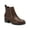 Chocolate Smooth, variant on Womens Gladyy Faux Suede Ankle Ankle Boots