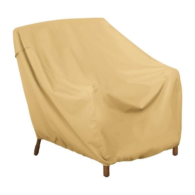 Classic Accessories 8009859 Brown Polyester Chair Cover, 30 x 36 x 35 in.