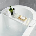 thumbnail image 3 of Bathtub Tub Shelf Caddy Rack Shower Holder Rack Storage Tray Over Bath Organizer Bathroom New, 3 of 5