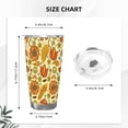 thumbnail image 4 of Daisy Tumbler 20oz with Lid Pink Cute Flower Travel Coffee Cup for Women Friend Holiday Birthday Gift, 4 of 6