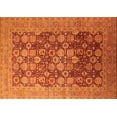 thumbnail image 1 of Ahgly Company Indoor Rectangle Oriental Orange Industrial Area Rugs, 5' x 7', 1 of 4