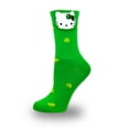 thumbnail image 5 of Hello Kitty Women's St. Patrick's Day Pom Crew Socks, 1-Pack, Size 4-10, 5 of 6