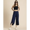 thumbnail image 7 of Moomaya Solid Tulip Pants For Women, Zumba Dance Jersey Crop Pants, 7 of 7