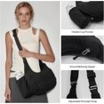 thumbnail image 5 of Crossbody Bags for Women with Water Bottle Holder, Puffer Purse for Travel, 7L Capacity with Multiple Compartments, 5 of 6