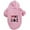 Pink, variant on Dog Hoodie, Pet Hoodie, Dog Clothes, Pet Apparel, Black Size M, I Love My Dad Graphic - Dad-Themed Pet Clothing With Warm Fleece Fabric - Cute & Stylish Outfit For Pet Dad,