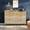 Oak, variant on Hetoy 6 Drawer Double Dresser for Bedroom, 47" Wide Modern Closet Dressers Chest of Drawers, Wood Storage Dresser Organizer for Nursery Bedroom Living Room Hallway Closet,Grey