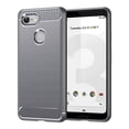 thumbnail image 1 of PANDACO Grey Brushed Metal Case for Google Pixel 3, 1 of 2