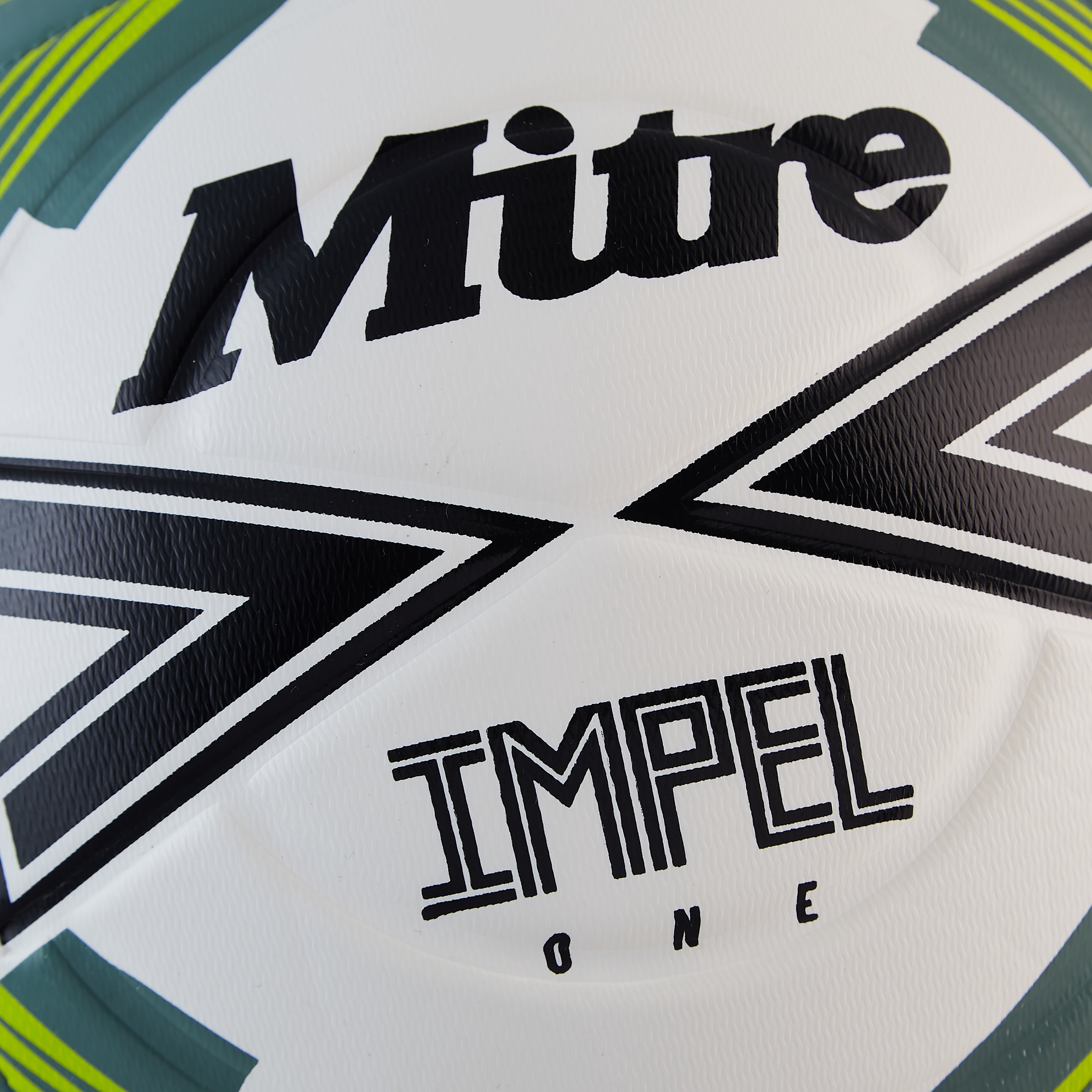 Mitre Impel One Training Soccer Ball – Durable 6-Panel Construction – Soft-Touch Foam & Hyperflow Grooves – for Grass or AstroTurf – Sizes 3,4,5