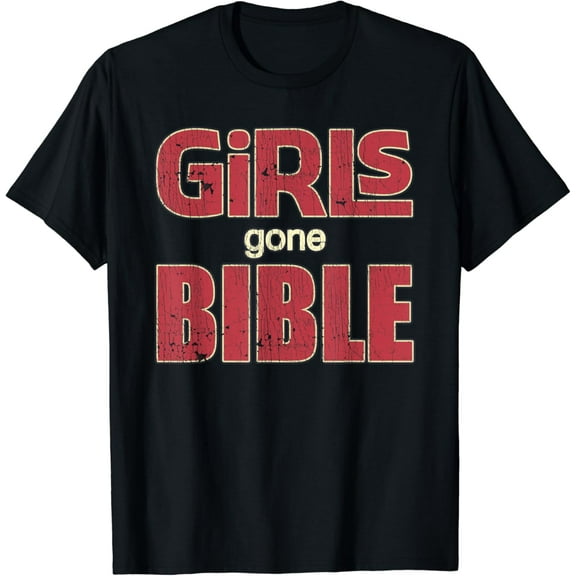 Simple Fit Girls Gone Bible Christian Lover Christ Bible Verse T-Shirt