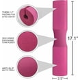thumbnail image 2 of Barbell Squat Pad - Neck & Shoulder Protective Pad - Great for Squats, Lunges, Hip Thrusts, Weight Lifting & More - Fit Standard and Olympic Bars Perfectly, 2 of 6