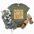 thumbnail image 4 of Cider Season Block Distressed - Women's Short Sleeve Graphic T-Shirt, 4 of 13