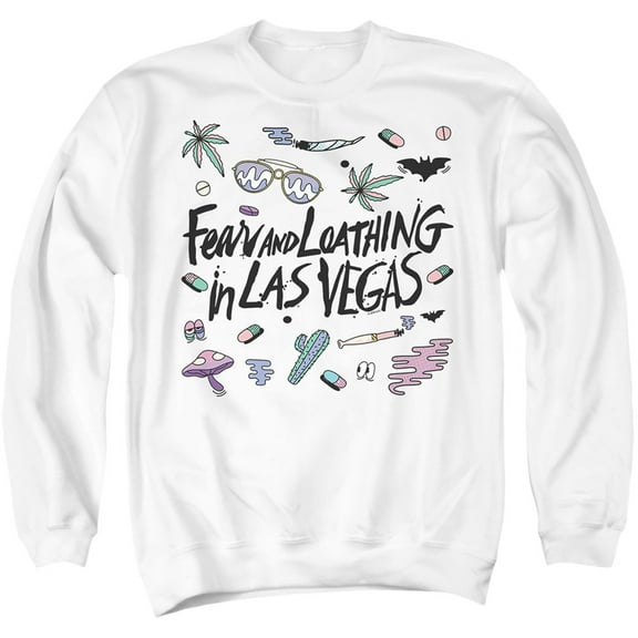 Fear and Loathing in Las Vegas Logo Unisex Adult Crewneck Sweatshirt