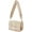 Beige S, variant on Puffer shoulder bag Nylon padded woven handbag designer crossbody women down purse