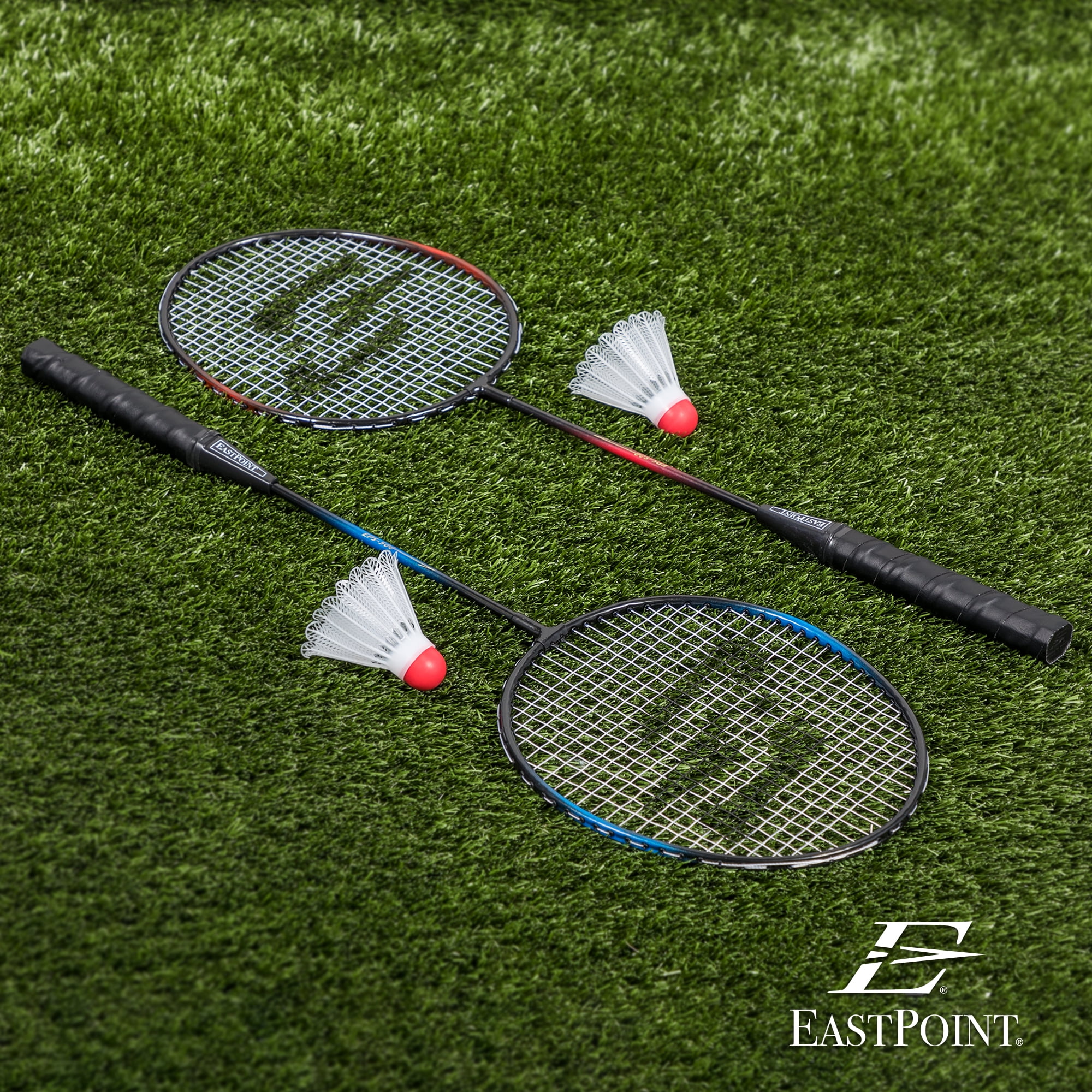 2 pack) EastPoint Sports 2 Player Badminton Racket Set; 2