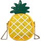 thumbnail image 1 of Lindo bolso de hombro con forma de piña, bolso cruzado pequeño con cadena, bolso para teléfono móvil de cuero Pu, 1 of 5