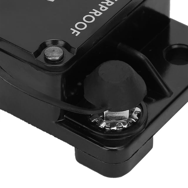 Waterproof Auto Reset Fuse Holder for DC12 - 24V with Overcurrent, Overvoltage Protection - Practical and Useful